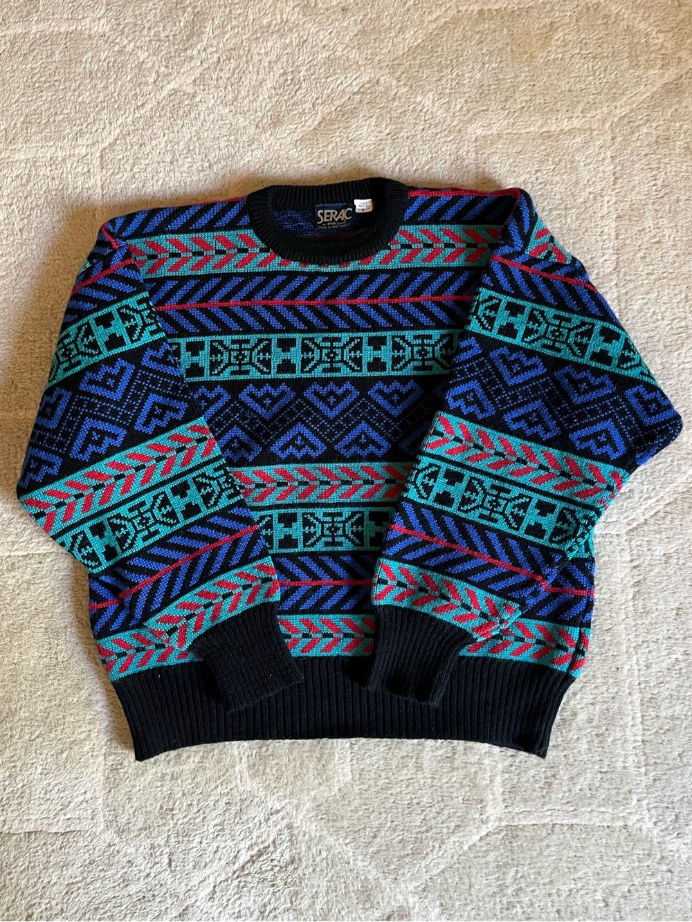 Vintage Serac Wool Sweater